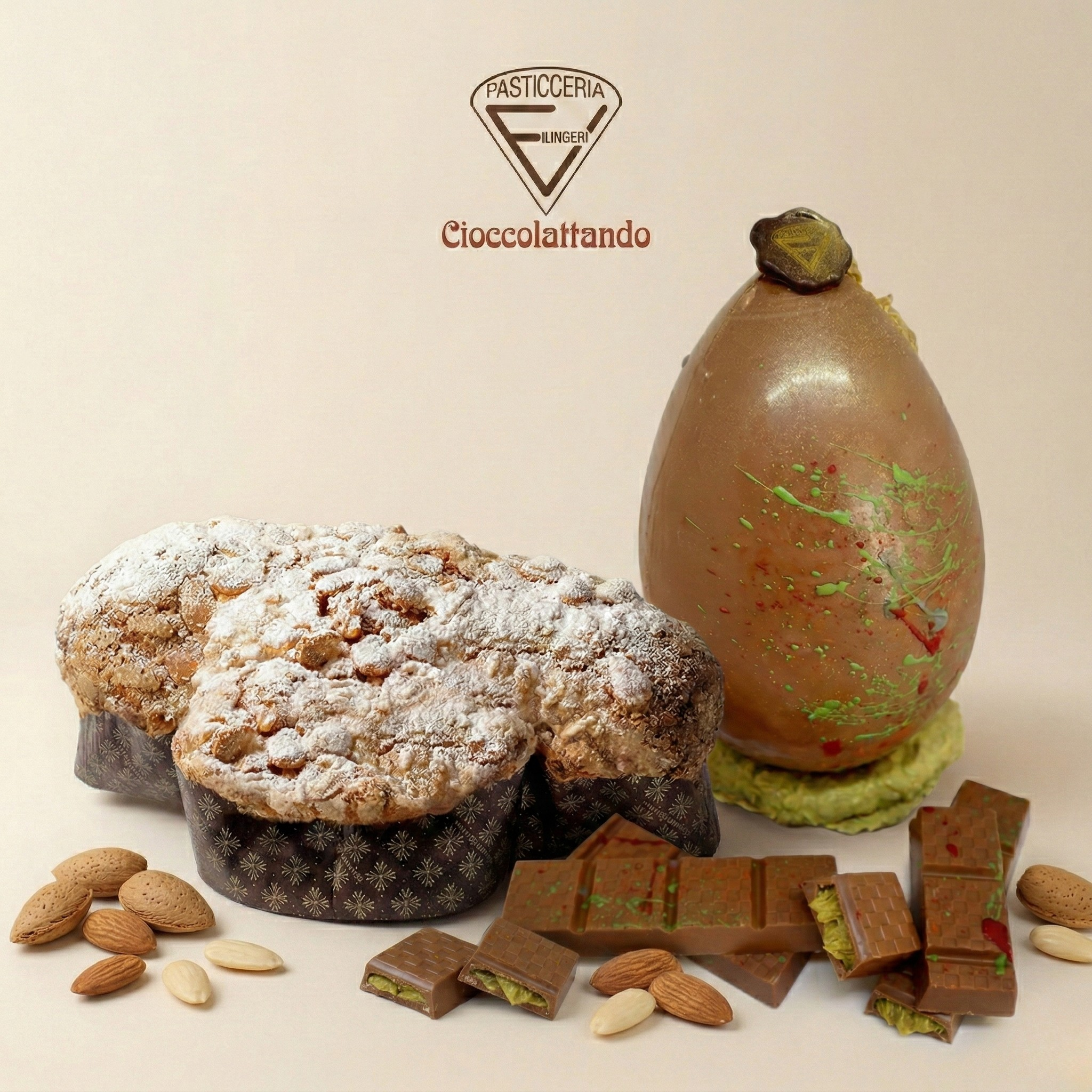 Pack "Tradizione & Innovazione 🆕"  Colomba Tradizionale + Uovo Dubai