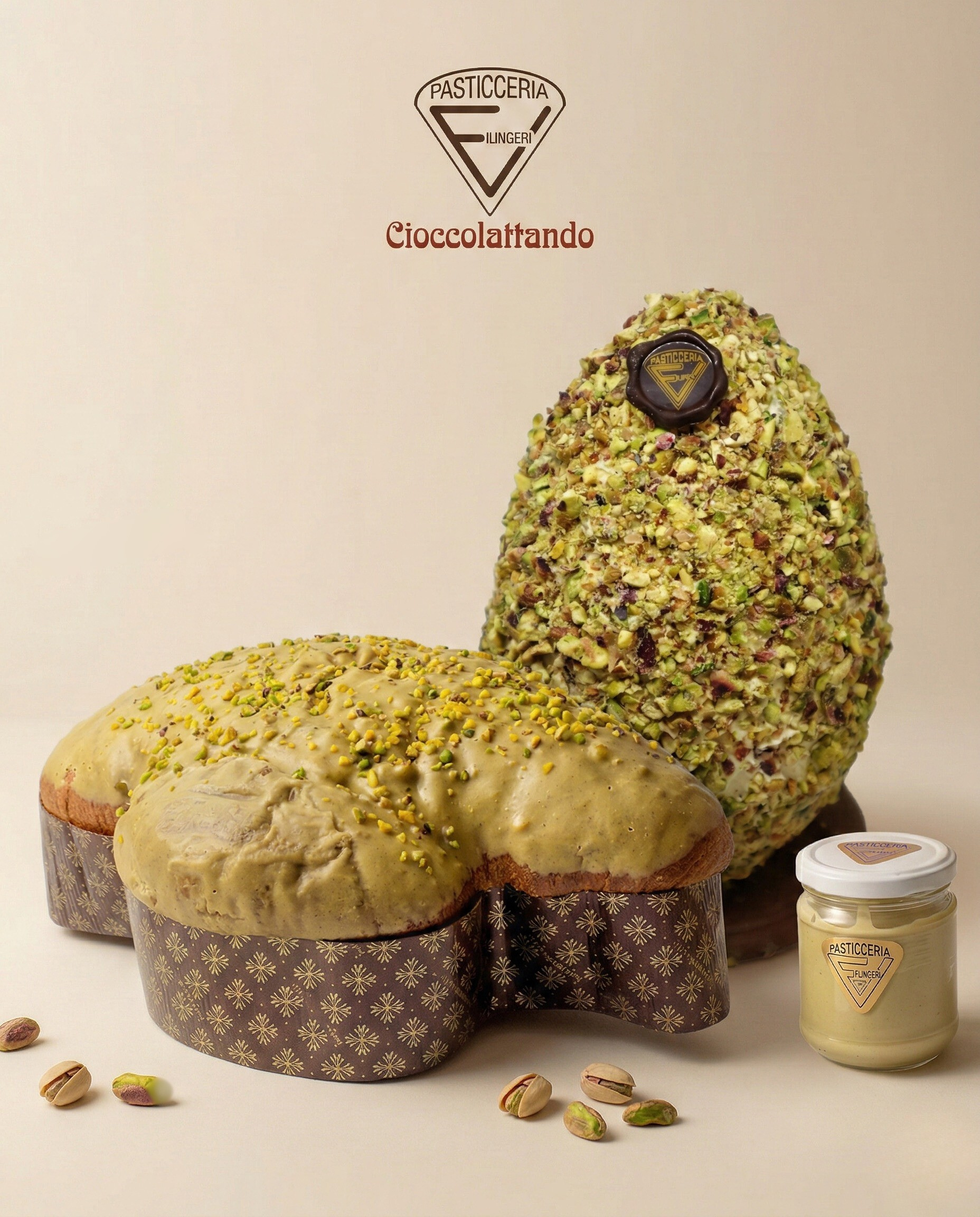 Pack "Pistacchio Lovers 💚" - Uovo Pistacchioso + Colomba Pistacchio