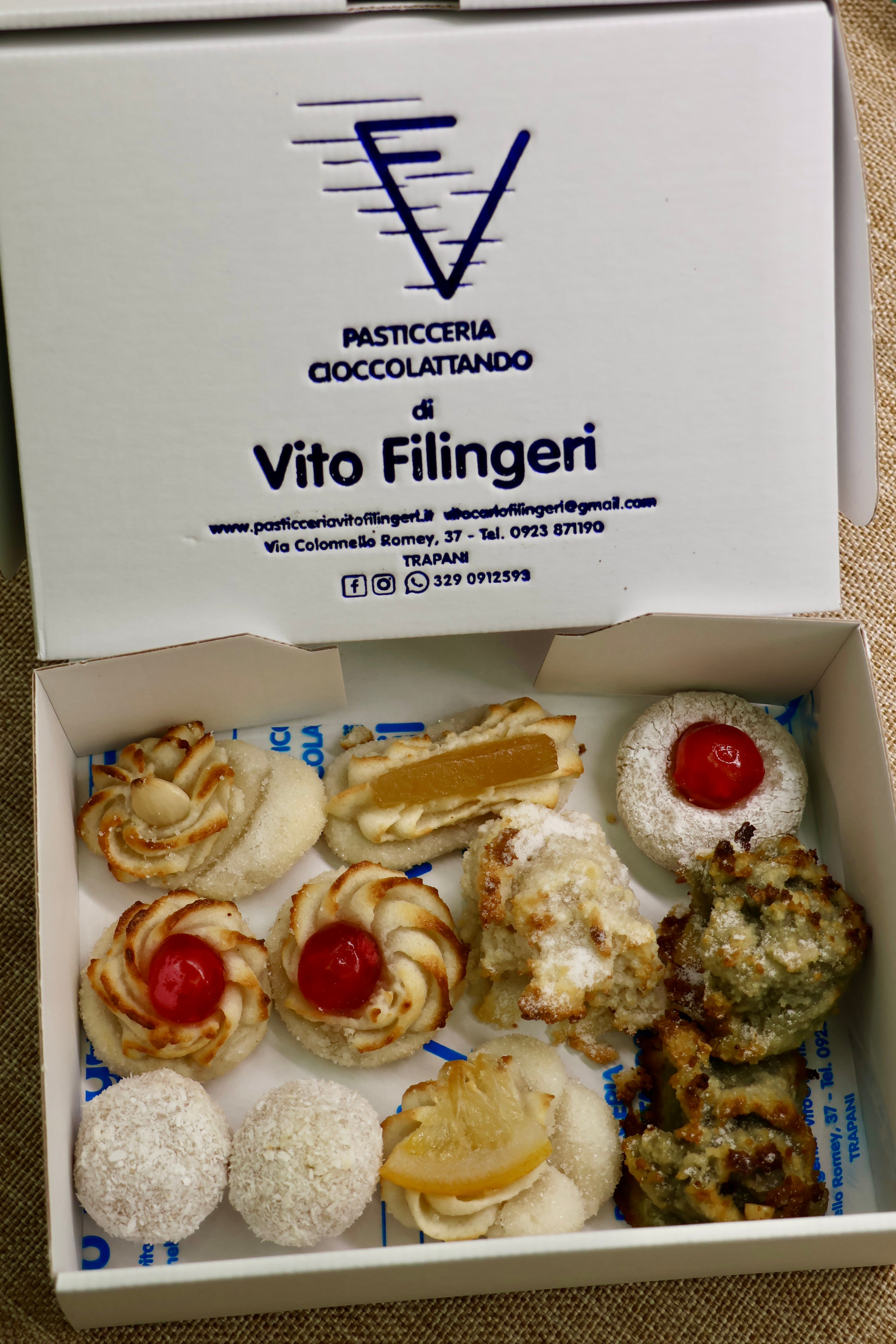 Pasticcini di Mandorla Siciliani (Box Misto)
