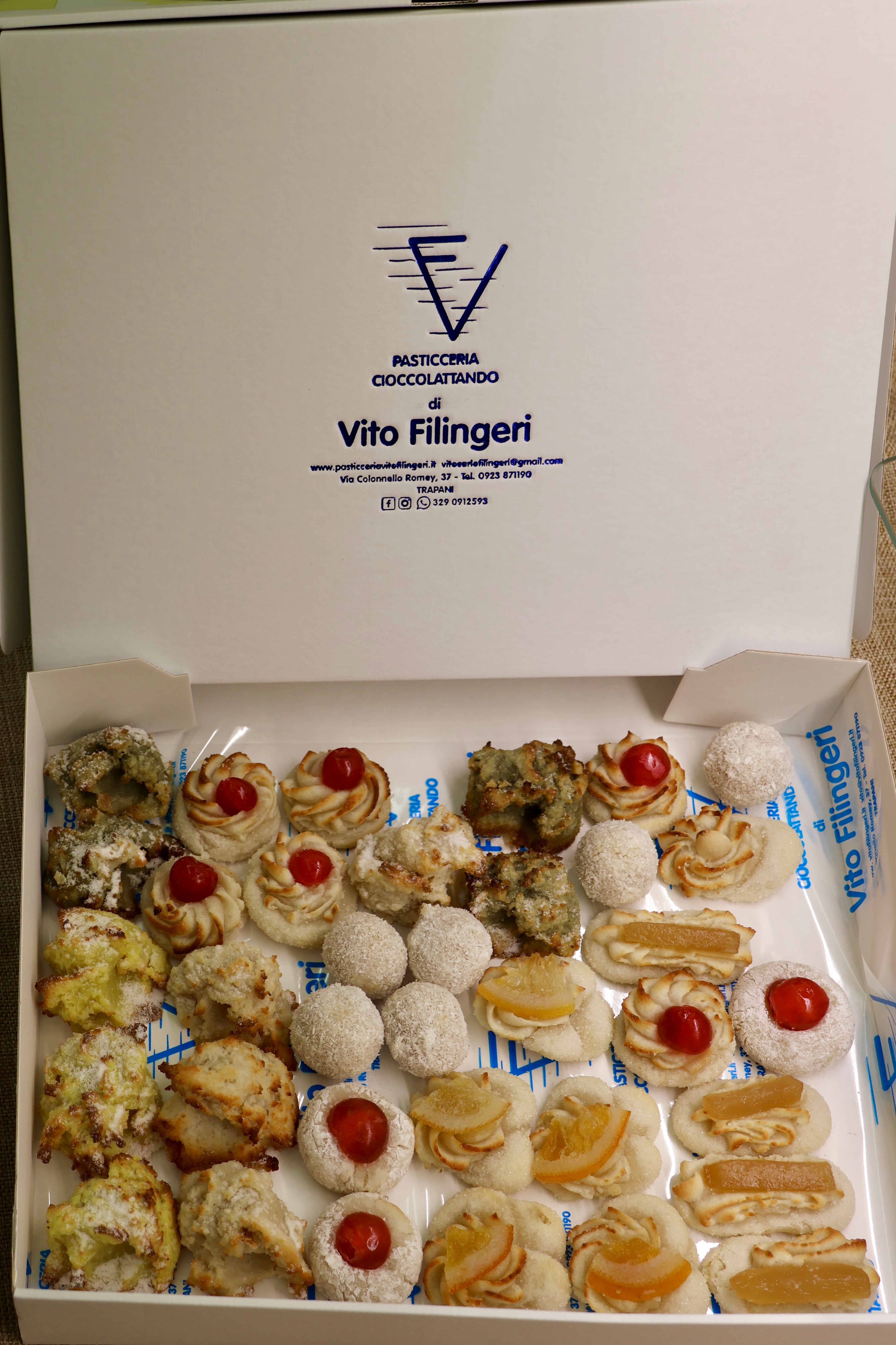 Pasticcini di Mandorla Siciliani (Box Misto)