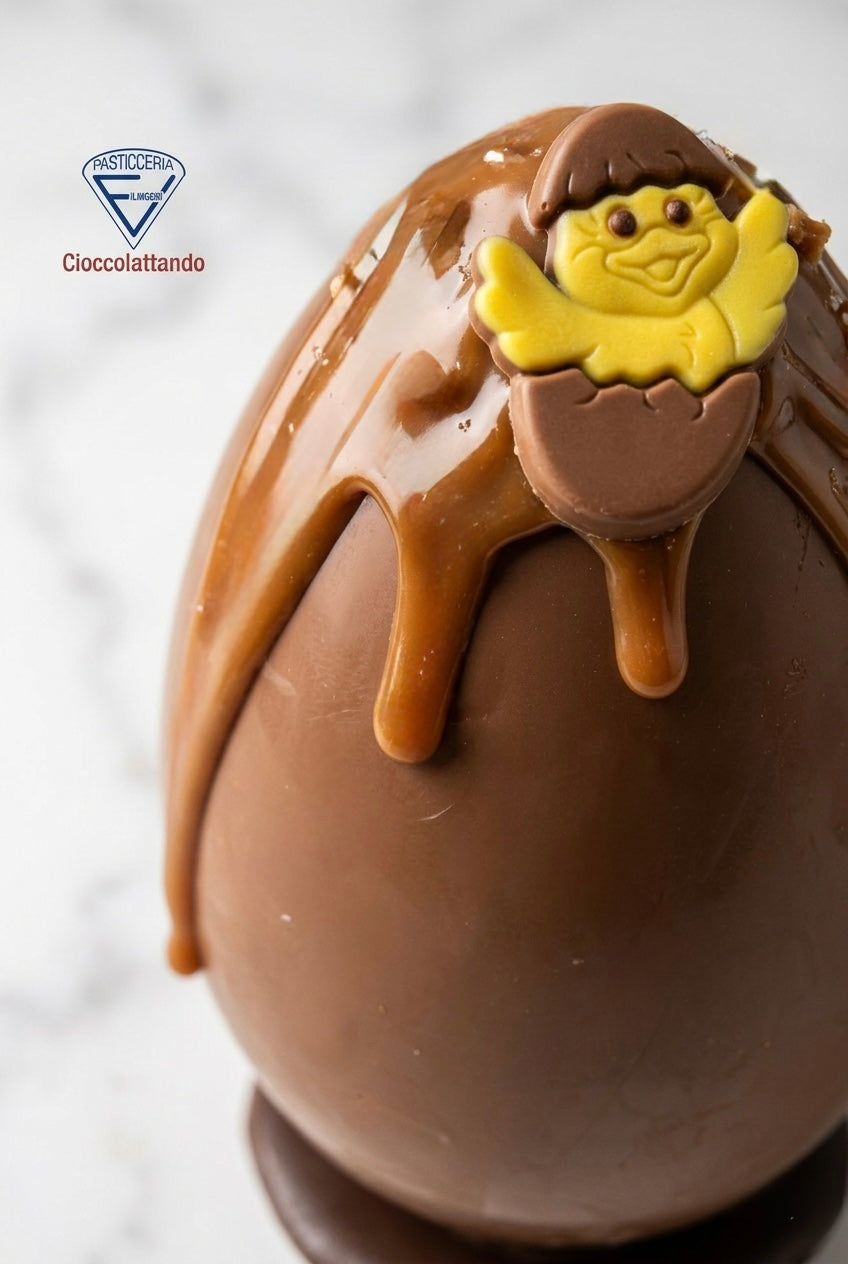 🍮 L’Uovo Caramello Salato e Nocciole